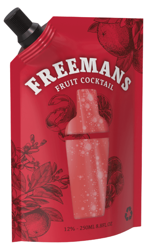 Freemans Fruit Cocktail spouted pouch