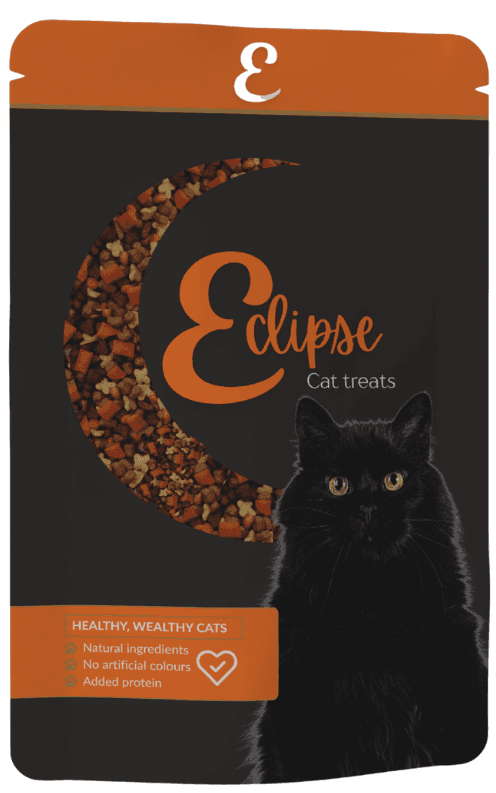 Eclipse Cat Treats stand-up pouch