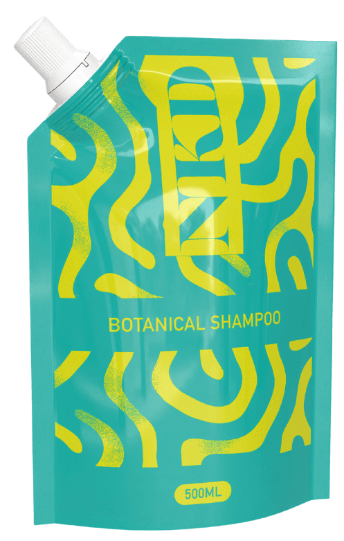NKD Botanical Shampoo spouted pouch